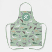 Australische Ureinwohner Eukalyptus Grüner Anfang Schürze (Vorderseite)