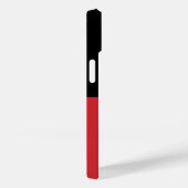 Australische Ureinwohner-Flagge mit Lächelgesicht Case-Mate iPhone Hülle (Rückseite / Rechts)