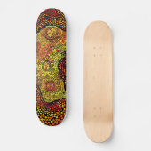 Australische Ureinwohner - Kontinentales Skateboar Skateboard (Vorderseite)