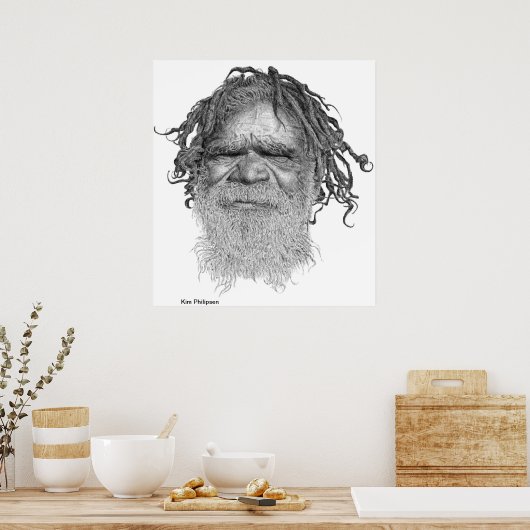 Australische Ureinwohner Poster (Küche)