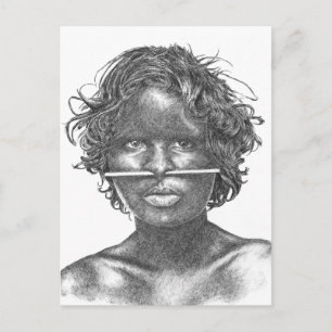 Australische Ureinwohner Postkarte