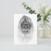 Australische Ureinwohner Postkarte (Stehend Vorderseite)