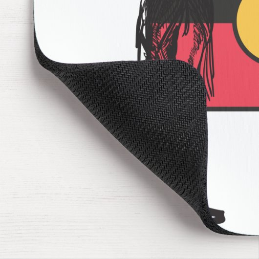 australische Ursprungsflagge Mousepad (Ecke)