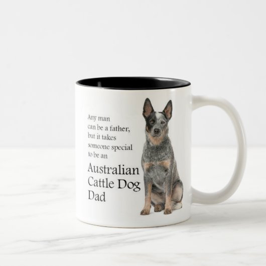 Australische Vater-Tasse Zweifarbige Tasse (Rechts)