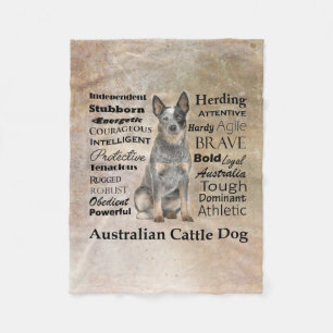 Australische Vieh-Hundedecke Fleecedecke