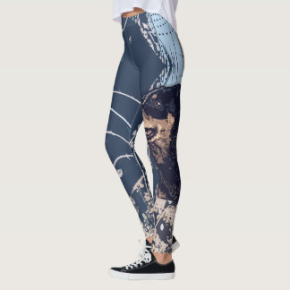 Australische Vieh-HundeLeggings gedruckt Leggings