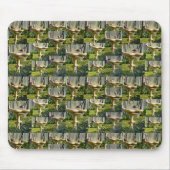 Australische Vögel auf Vogelbädern, Mousepad (Vorne)