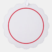 Australische Vögel Weihnachten Ornament Karte (Rückseite)