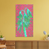 Australische Vogelgrippe-Blume, tropisches grünes Leinwanddruck (Insitu (Wohnzimmer))