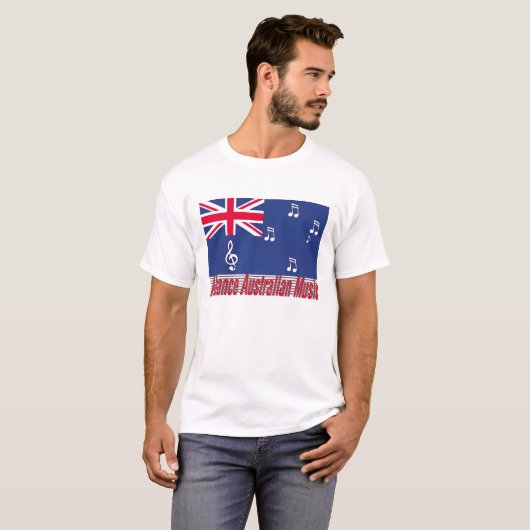Australische Vormusik T-Shirt (Vorne ganz)