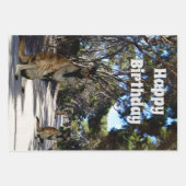 Australische Wallaby Road, Geschenkblätter Geschenkpapier Set (Vorderseite 2)