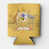 australische Wappen können kühler werden Dosenkühler (Vorderseite)