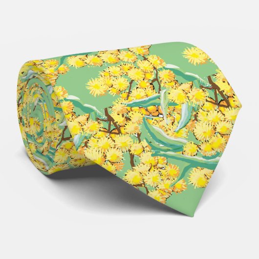 Australische Wattle Krawatte (Gerollt)