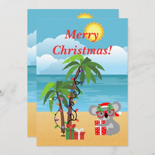 Australische Weihnachten (Vorne/Hinten)