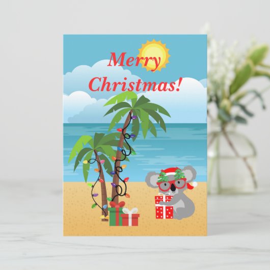 Australische Weihnachten (Stehend Vorderseite)