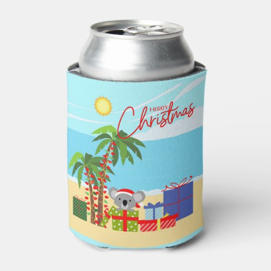 Australische Weihnachten Dosenkühler (Kanne Vorderseite)