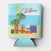 Australische Weihnachten Dosenkühler (Vorderseite)