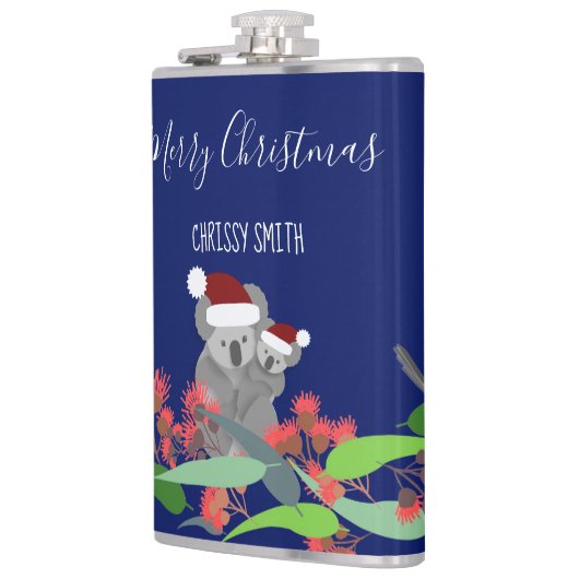 Australische Weihnachten Flachmann (Links)