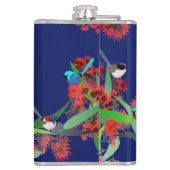 Australische Weihnachten Flachmann (Rückseite)