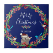 Australische Weihnachten Fliese (Vorderseite)