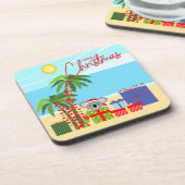 Australische Weihnachten Getränkeuntersetzer (Linke Seite)