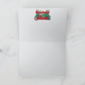 Australische Weihnachten Karte (Innenseite)