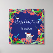 Australische Weihnachten Leinwanddruck (Vorderseite)