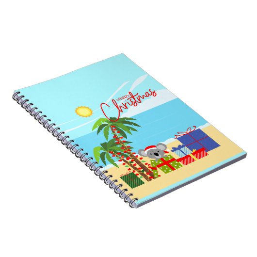 Australische Weihnachten Notizblock (Rechte Seite)