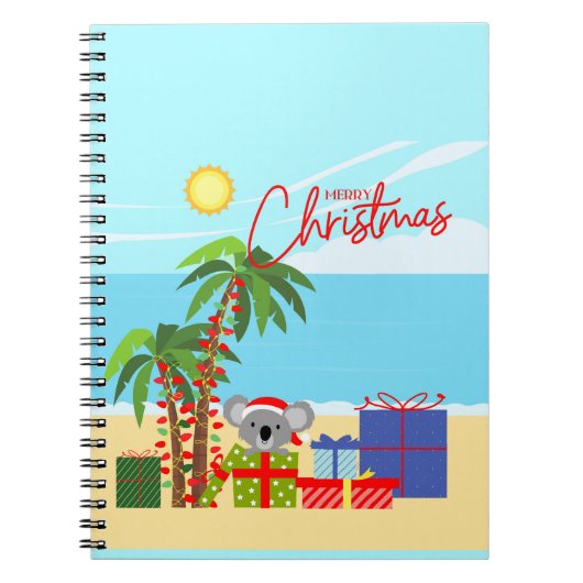Australische Weihnachten Notizblock (Vorderseite)