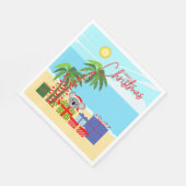 Australische Weihnachten Serviette (Ecke)