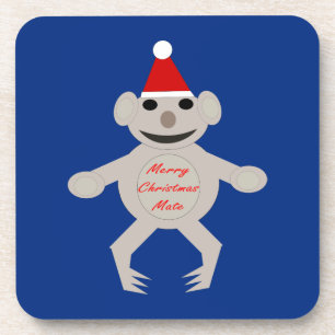 Australische Weihnachts-Koala-Bären-Untersetzer Untersetzer
