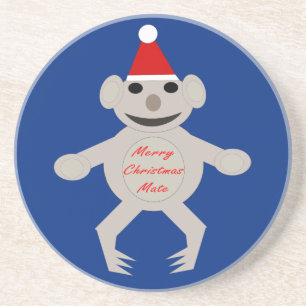 Australische Weihnachts-Koala-Bären-Untersetzer Untersetzer