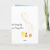 Australische Weihnachtsbaumkarte Feiertagskarte (Rückseite)