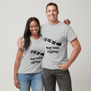 Australische Weihnachtsgeschenke, der Raglan-Shirt T-Shirt