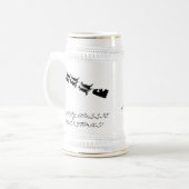 Australische Weihnachtsgeschenke, -Tassen u. Bierglas (Vorderseite Links)