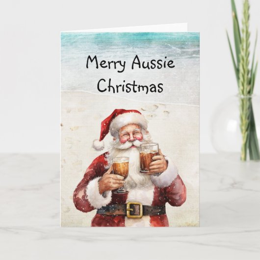 Australische Weihnachtskarte Feiertagskarte (Vorderseite)