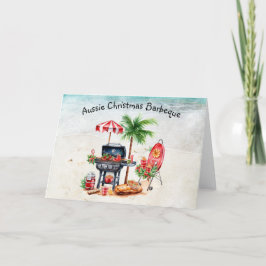 Australische Weihnachtskarte Feiertagskarte