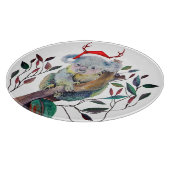 Australische Weihnachtskoala Weihnachtsmannmütze R Schneidebrett (Ecke)