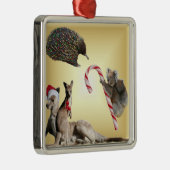 Australische Weihnachtstiere Ornament Aus Metall (Rechts)