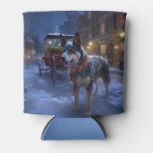 Australische Weihnachtszeit Dosenkühler (Vorderseite)