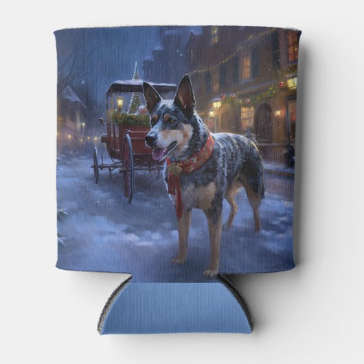 Australische Weihnachtszeit Dosenkühler (Vorderseite)