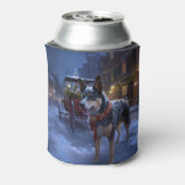 Australische Weihnachtszeit Dosenkühler (Kanne Rückseite)