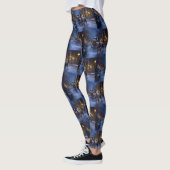 Australische Weihnachtszeit Leggings (Links)