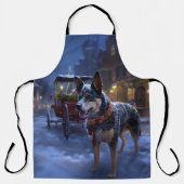 Australische Weihnachtszeit Schürze (Vorderseite)