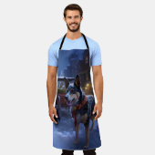 Australische Weihnachtszeit Schürze (Getragen)