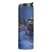 Australische Weihnachtszeit Thermosbecher (Nach links gedreht)