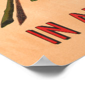 Australische Whisky-Vintag-Werbung Poster (Ecke)