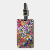 Australische Wildblumen Gepäckanhänger (Vorderseite vertikal)