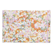 Australische Wildblumen Kissenbezug (Rückseite-Links)