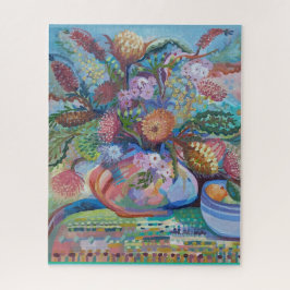 Australische Wildblumen leben noch immer Puzzle